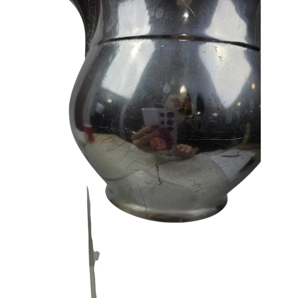 Vintage Wilton Armetale Pewter Tone Pitcher Small‎ Elegant Spout Handle